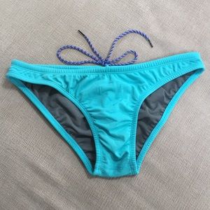 jolyn teal bikini bottom